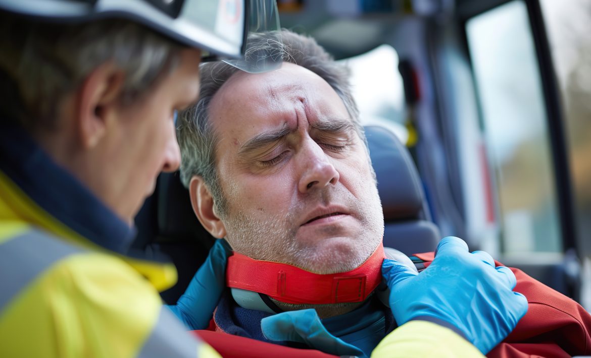 person-injured-neck-brace-utah